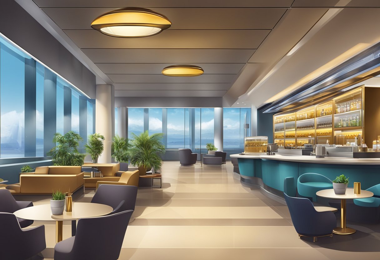 A credit card with VIP lounge access offers travelers a comfortable and exclusive space in airports, with amenities such as complimentary food and beverages, comfortable seating, and access to business facilities